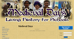 Desktop Screenshot of medievaldays.com